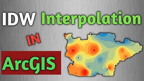 Spatial variability map using ArcGIS