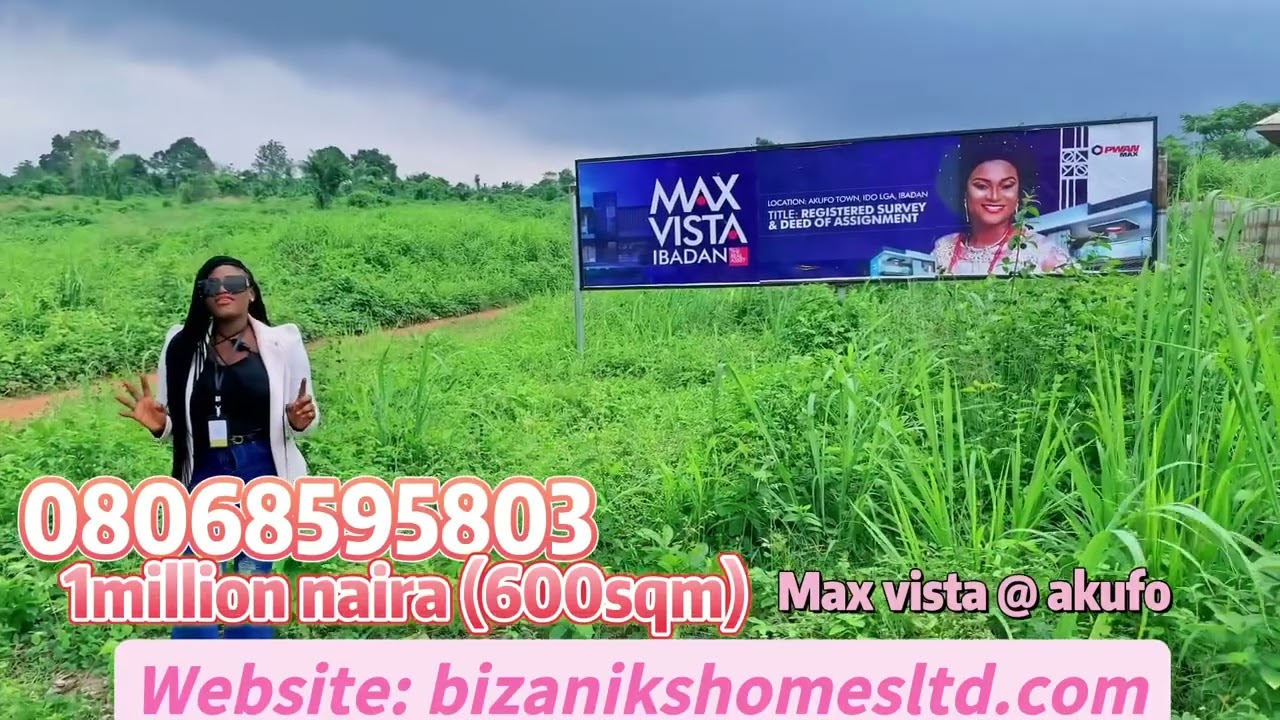 Land for sale in akufo town Ido Ibadan