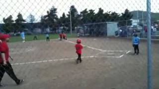 Blake's 1st Baseball Base Hit