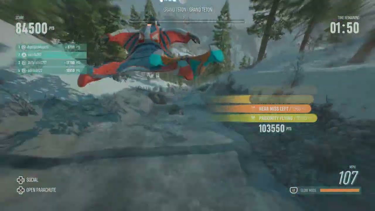 Best High Score Wingsuit Race I've Ever Done RIDERS REPUBLIC PS5