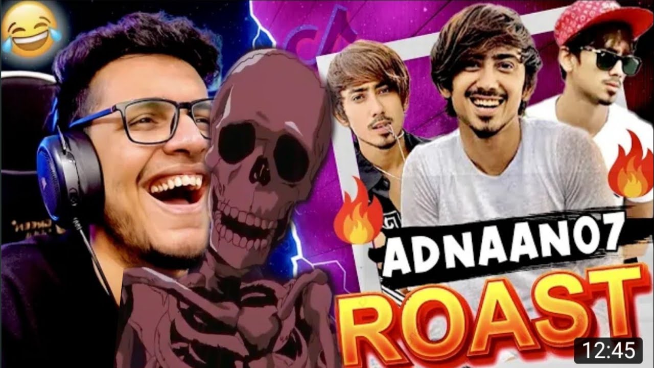 The Adnaan Roast!! Youtube vs TokTok 2.0 | skeletOn Rosting @Adnaan 07