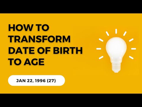 Angular   Transform Date of Birth Into Age