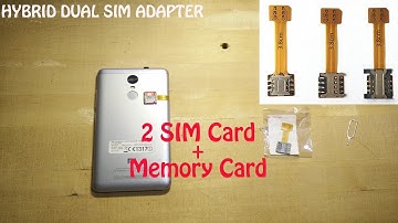 Dual Sim & SD Card Simultaneously in Hybrid SIM Slot(at Same Time)