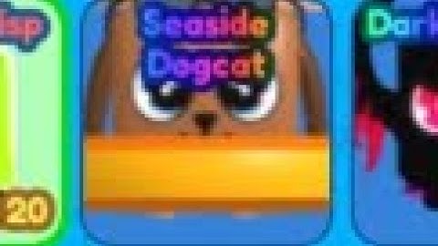 Unlocking new seaside dog cat! In mining sim 2 (whole fish index complete)