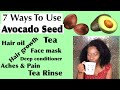 DO NOT THROW AWAY YOUR AVOCADO SEED EVER AGAIN | Avocado Seed Benefits | Natural Hair