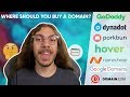 Where should you buy a domain name? (2020) | 7 Options Compared