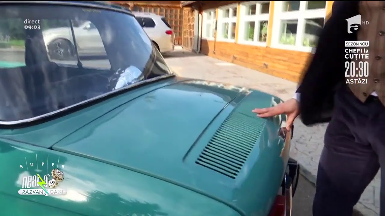 Dacia 1100, cea mai elegantă mașină din România