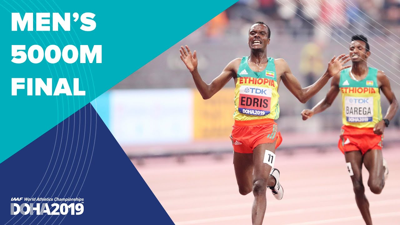 Mens 5000m Final World Athletics Championships Doha 2019