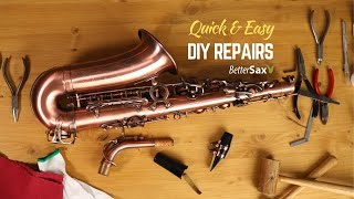 Quick & Easy DIY Sax Repairs