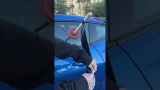 Car Window Can Be Easily Scrolled Down 