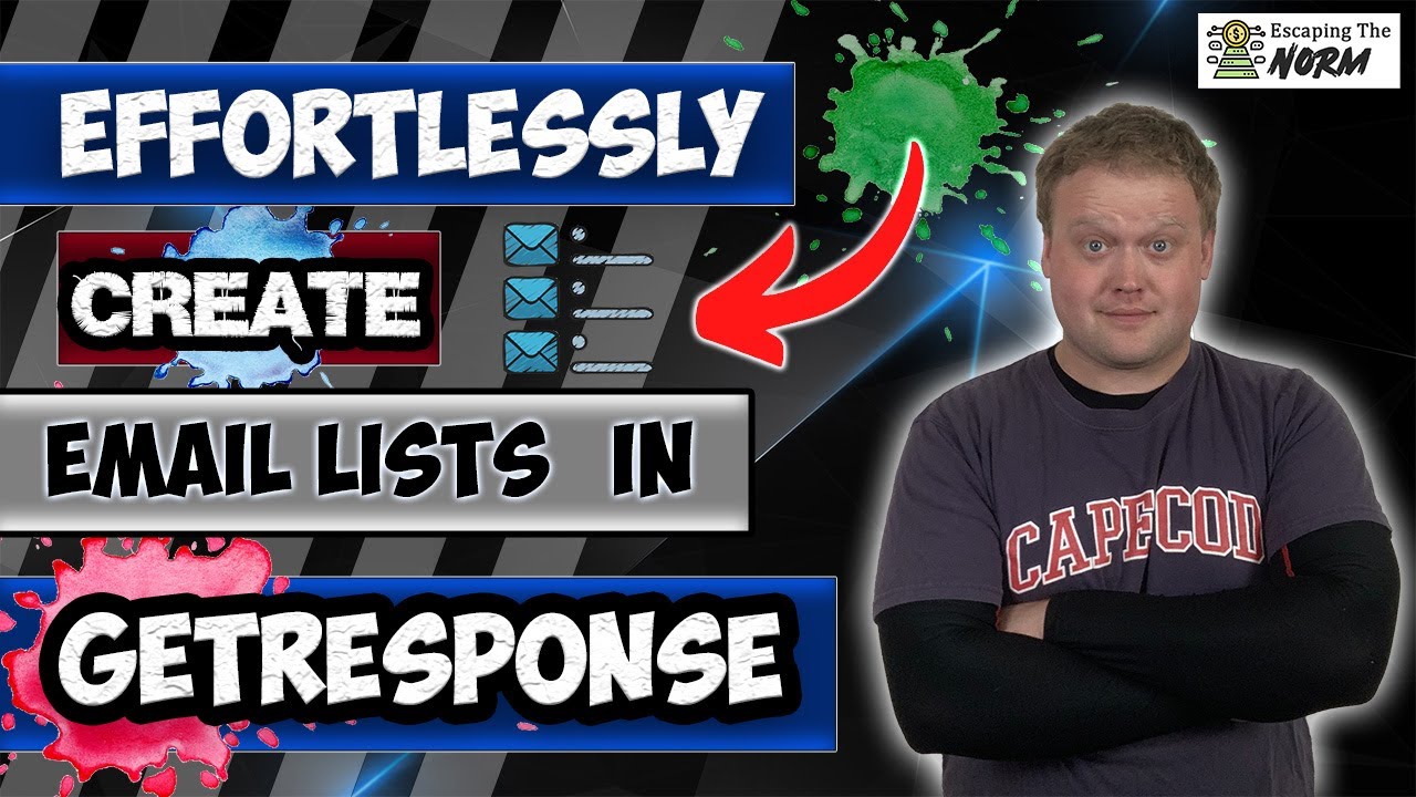 How To Create An Email List In Getresponse 2022 | Simple Way #037 - YouTube