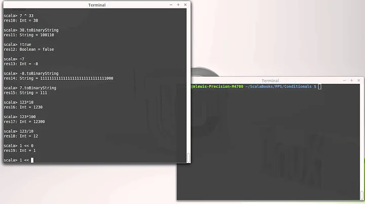 Bitwise Arithmetic (in Scala)