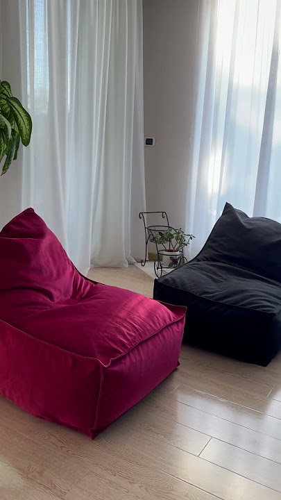 How to set bean bags at home #home #how #trend #beanbag #beanbagchair #indoor #architecture #easy