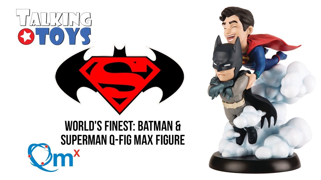 Talking Toys: QFig Batman & Superman 