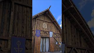 A Viking Village in Romania🤯#ragnar #travel#vikings#village#romania#nature#ytshorts