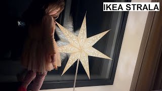 IKEA Strala Christmas Star Lantern