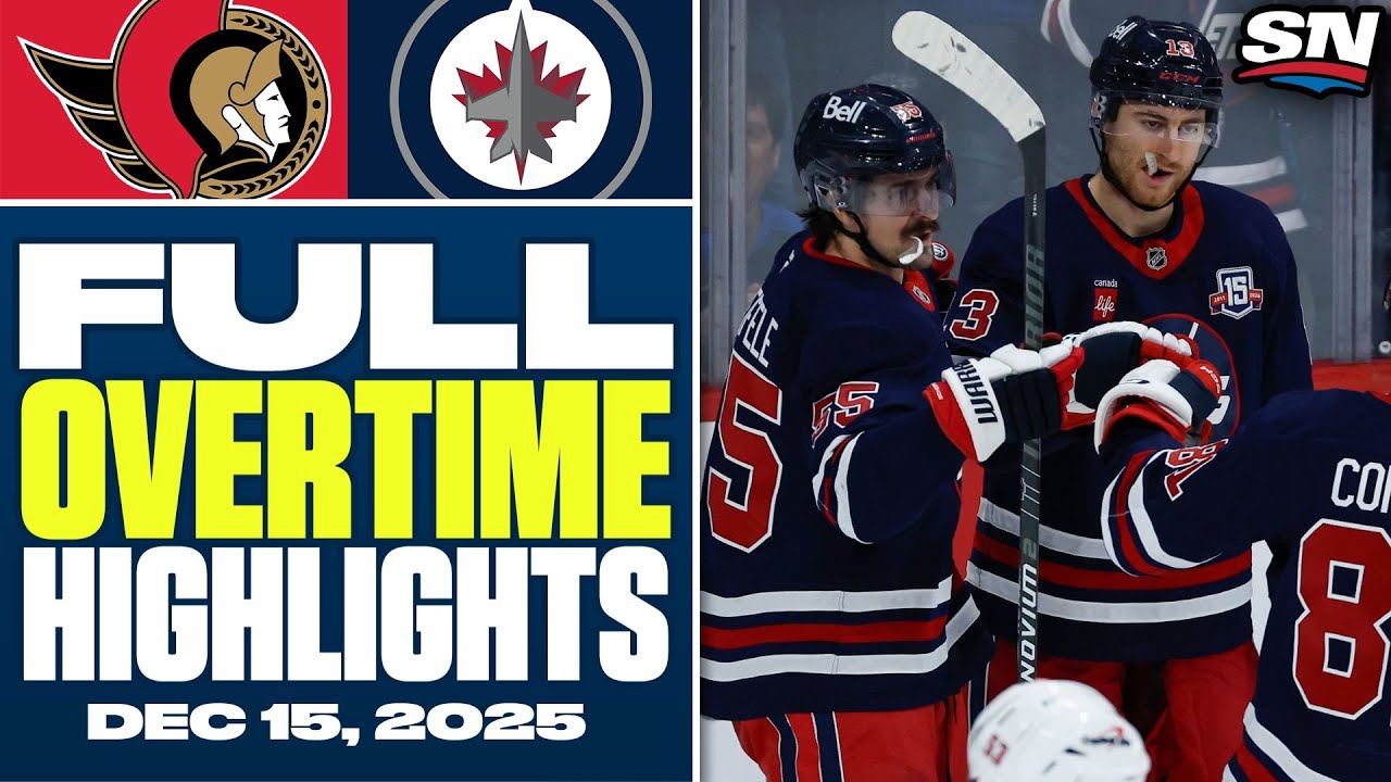 Ottawa Senators at Winnipeg Jets | FULL Overtime Highlights - December ...