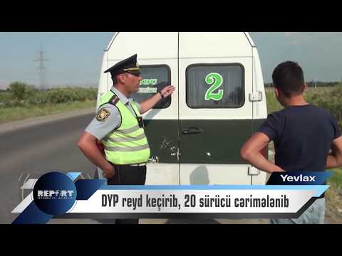 DYP Yevlaxda reyd keçirib, 20 sürücü cərimələnib