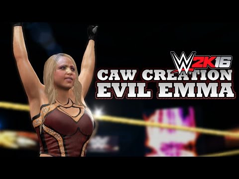 WWE2k16 | Caw Creation - Evil Emma!