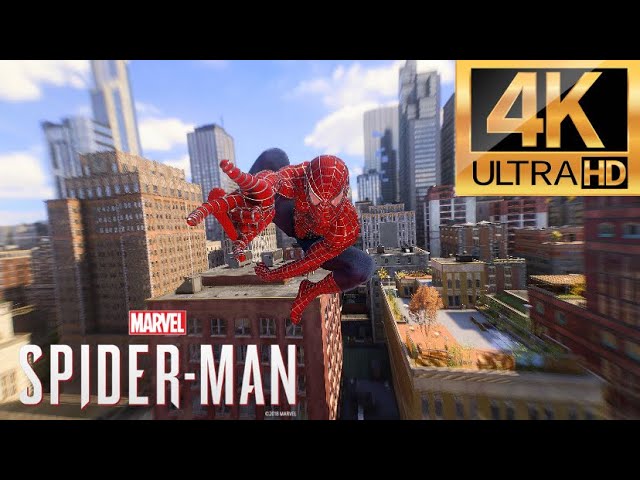 The Amazing Spider-Man Free Roam Gameplay (4K 60FPS) 