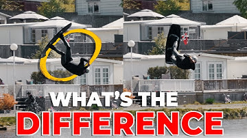 Wakeboarding S-Bend vs. Frontflip