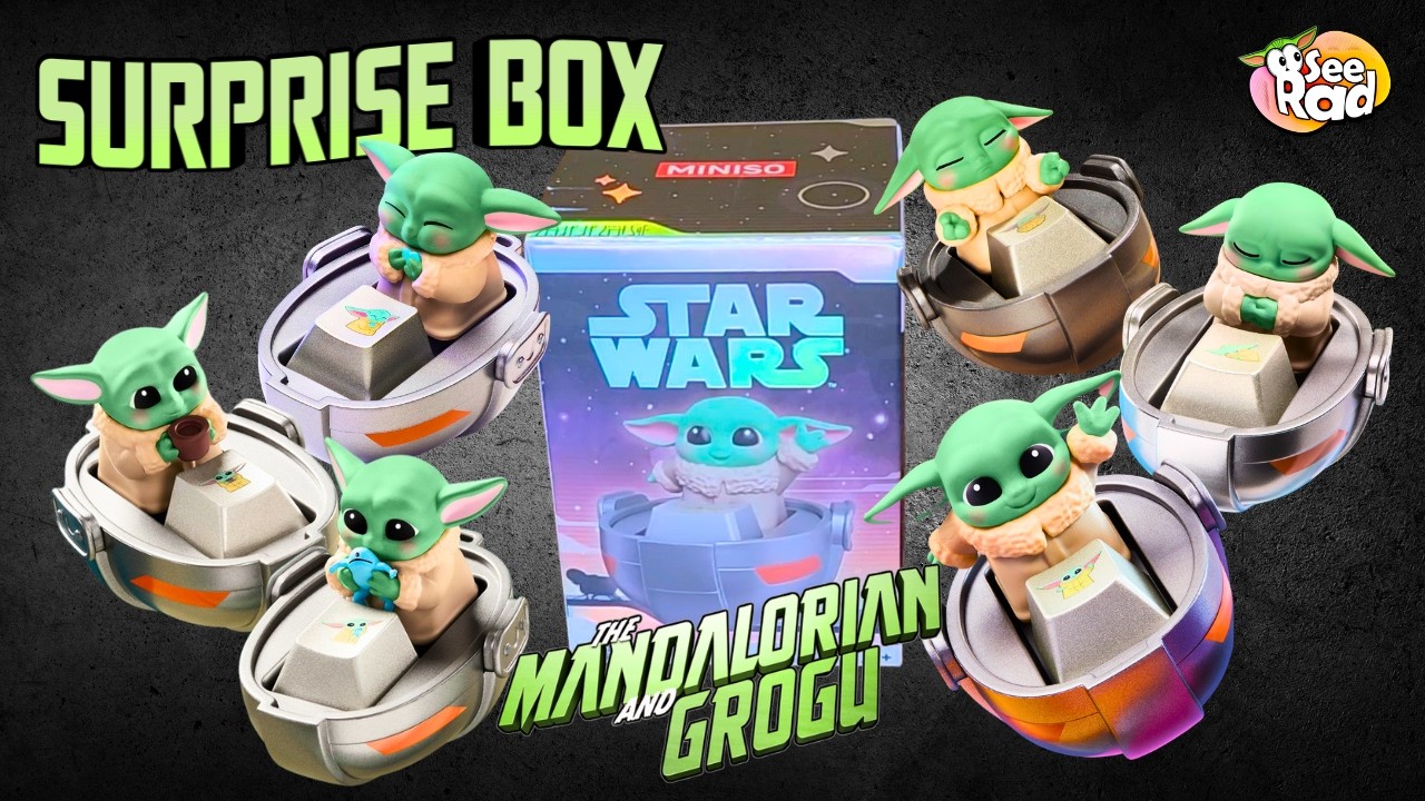 Miniso Grogu Surprise Box - Which Did We Get? - YouTube