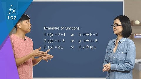 Cambridge IGCSE A.Maths | 1.02 Introduction to Functions | GCSE | O Levels | My Second Teacher
