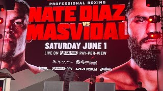 Jorge Masvidal vs Nate Diaz PRESS CONFERENCE Las Vegas | LIVE