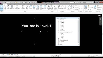 Revit Malayalam tutorials  - (No-4)-How to use Project browser