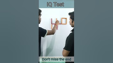 Make 3 square| IQ Test | Matchstick trick | #shorts #shivhareclasses #matchstick #viral #puzzle