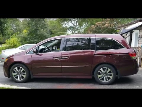Honda Odyssey Sliding Door Center Hinge Repair Youtube