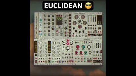 Euclidean energy in Vcv rack #vcvrack