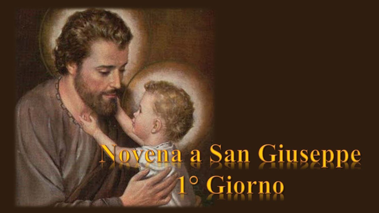 Antica Novena A San Giuseppe 1° Giorno Novena a San Giuseppe - YouTube