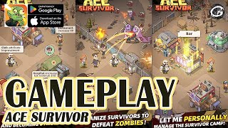 ACE SURVIVOR GAMEPLAY - MOBILE GAME (ANDROID/IOS)