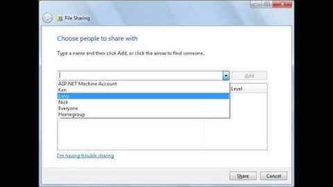 How to Share Folders and Files in a Windows 7 Network HomeGroup