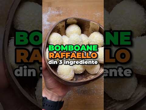 Rețetă Bomboane Raffaello fără zahăr🔥