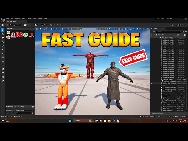 How To Add Import 3D Models into UEFN For Beginners - Creative 2.0