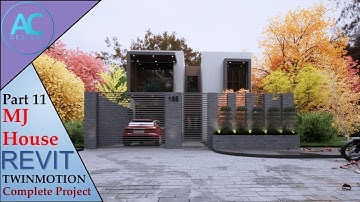 MJ House | Part 11 | Complete Step By Step Project | Revit and Twinmotion Tutorial