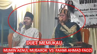 sholawat al kirom memukau mumin ainul mubarok vs fahmi ahmad faozi
