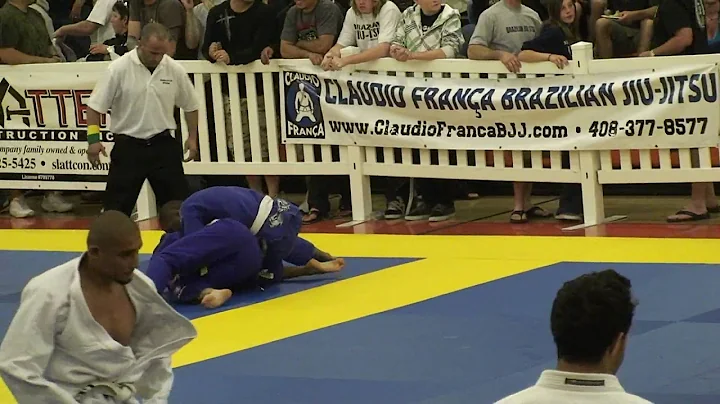 Ryan Raley Fight #3 in the America's cup Jujitsu t...