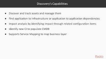 ServiceNow IT Operations Management – Configuring Discovery | packtpub.com