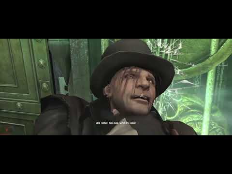 Batman Arkham Origins PC Max Settings Ultrawide Gameplay - Mad Hatter   Defeat Jarvis