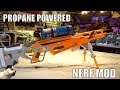 Propane Powered Nerf Blaster!