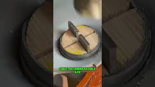 Tool Hack Cross Metal Design Makes Axe Heads Unbreakable!#shorts