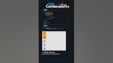 Css Combinators Quick Revision🤓📖 #learncss #gpw