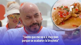 “Tienes un platito bien luchador”: Lupillo sorprende a los jueces en Top Chef VIP