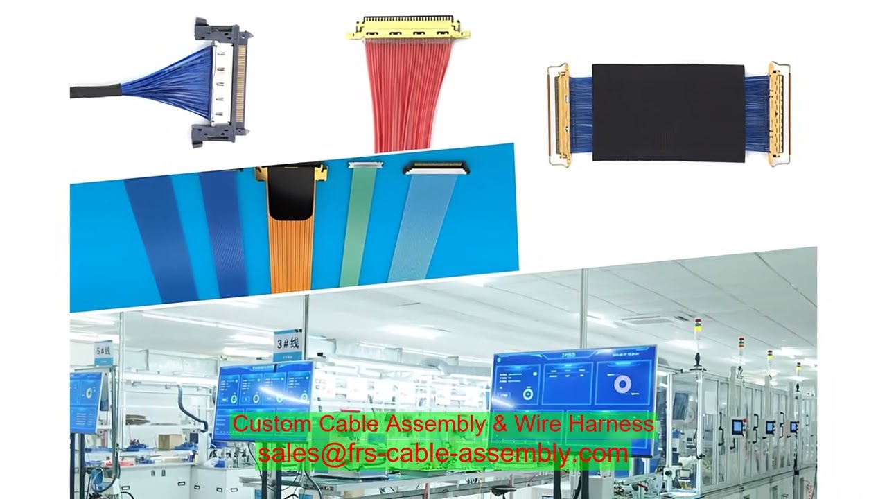 drone servo motor wiring harness supplier UL20317 Computer Shield Coiled Cable with 300V Rated Volta