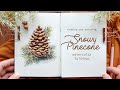 Drawing and Painting Pinecone in Watercolor