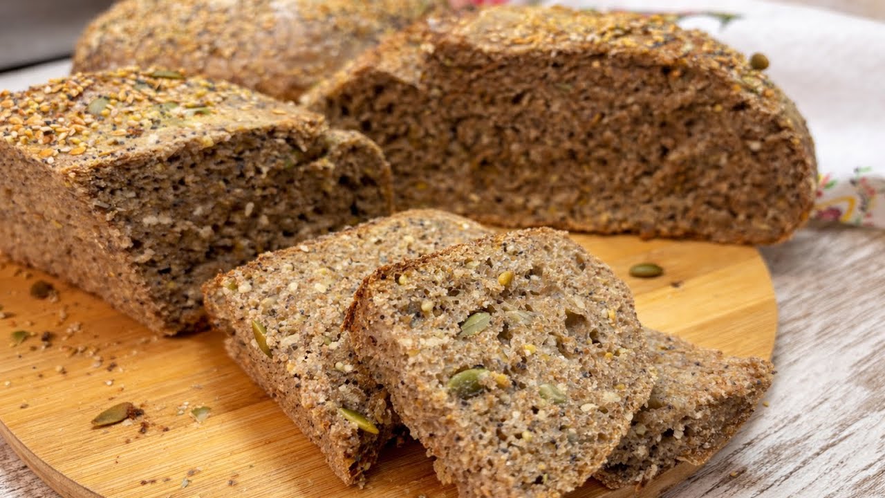 🥖 PAN INTEGRAL DE MASA MADRE CON SEMILLAS