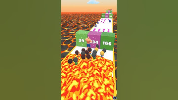 Lava Run 3d #shorts #gaming #youtubeshorts